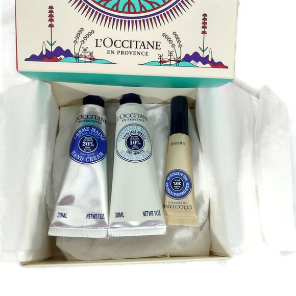 L'OCCITANE Organic Shea Butter Hand Care Set NIB - Picture 1 of 4